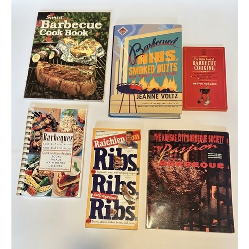 Vintage bbq cookbook lot 6 - cookbook,
